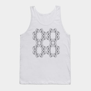 Rose pattern Tank Top